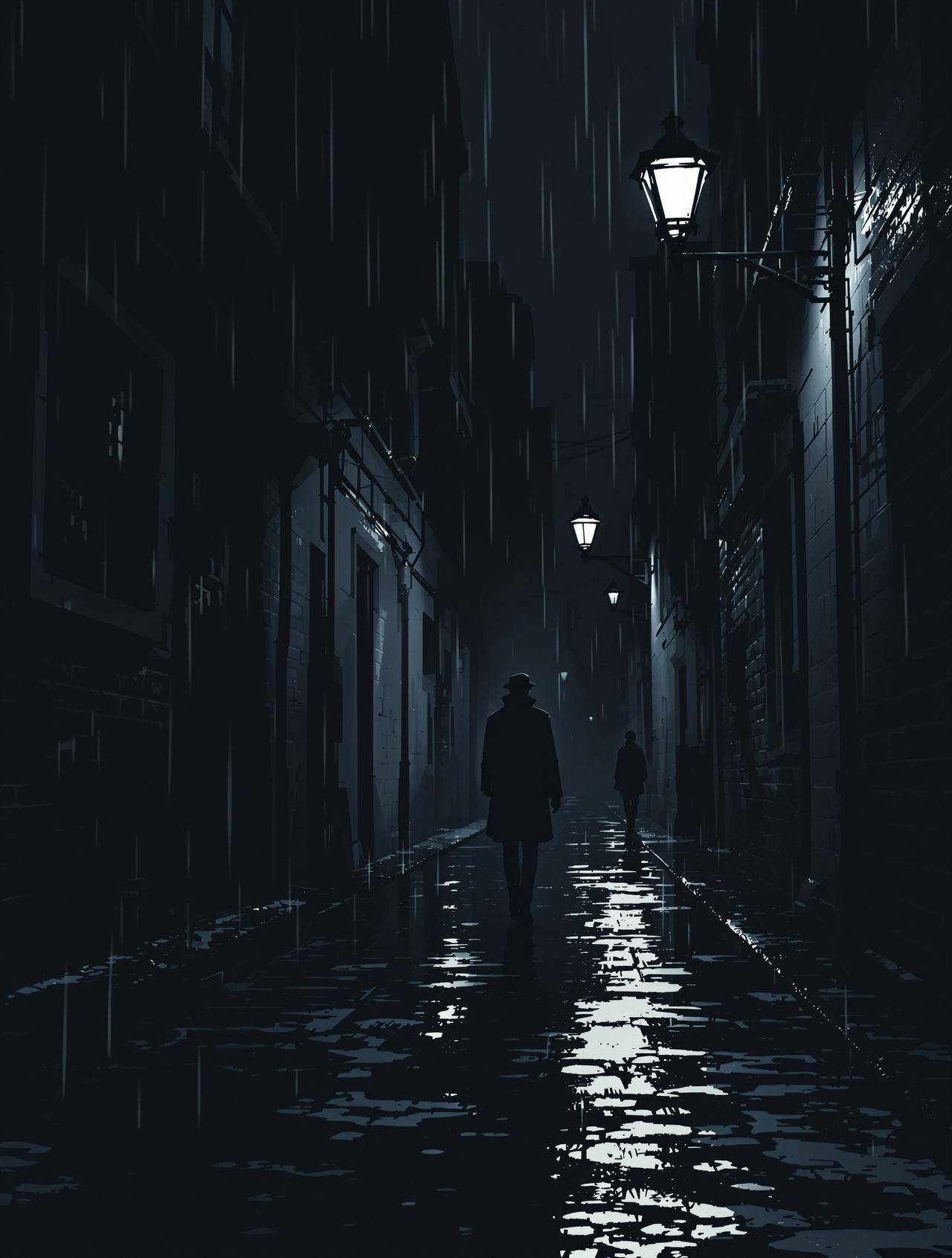 短剧影视《暗夜追踪》海报 - 悬疑、逆袭题材短剧